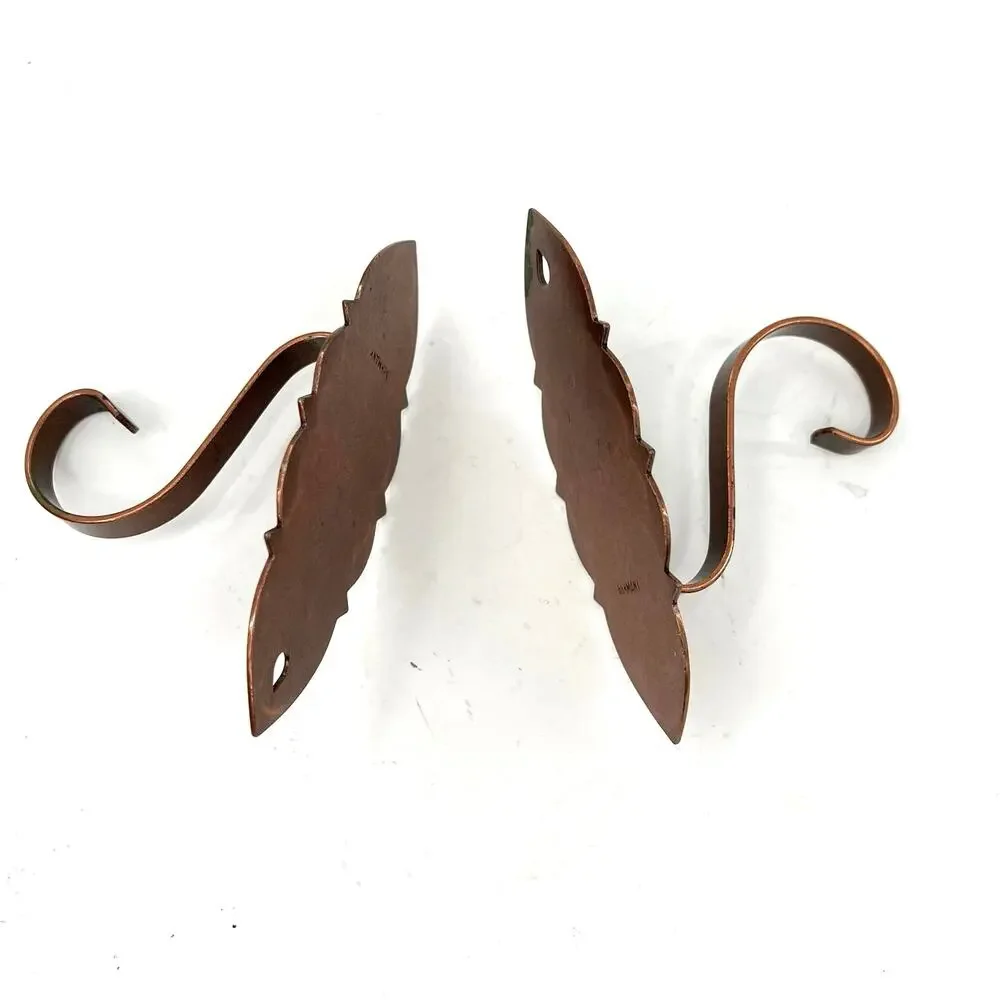 Made in Germany copper hocks or curtain brackets